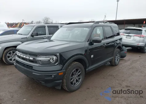 2021 Ford Bronco Sport Big Bend from USA, damaged, VIN 3FMCR9B6XMRA71930